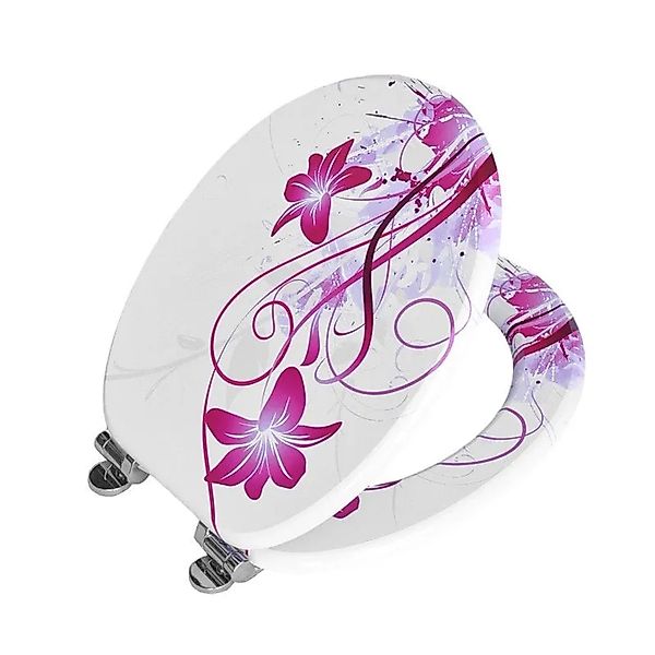 SINOBATH WC Sitz Mit Absenkautomatik MDF Holzkern H269 günstig online kaufen