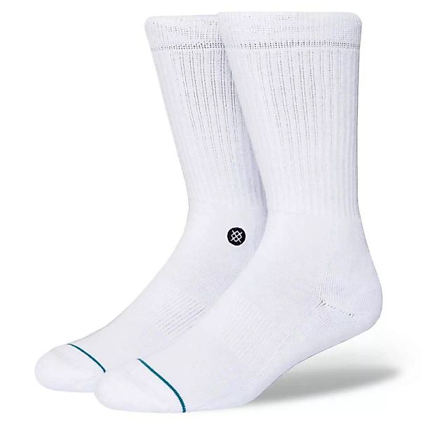Stance Icon Socken EU 38-42 White / Black günstig online kaufen