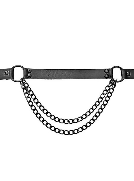 Metamorph Textilband Halsband Sweet Chain, Halsband aus Kunstleder mit schw günstig online kaufen