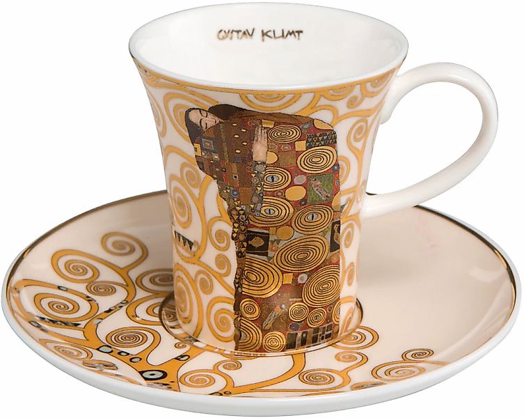 Goebel Espressotasse "Die Erfüllung" von Gustav Klimt günstig online kaufen