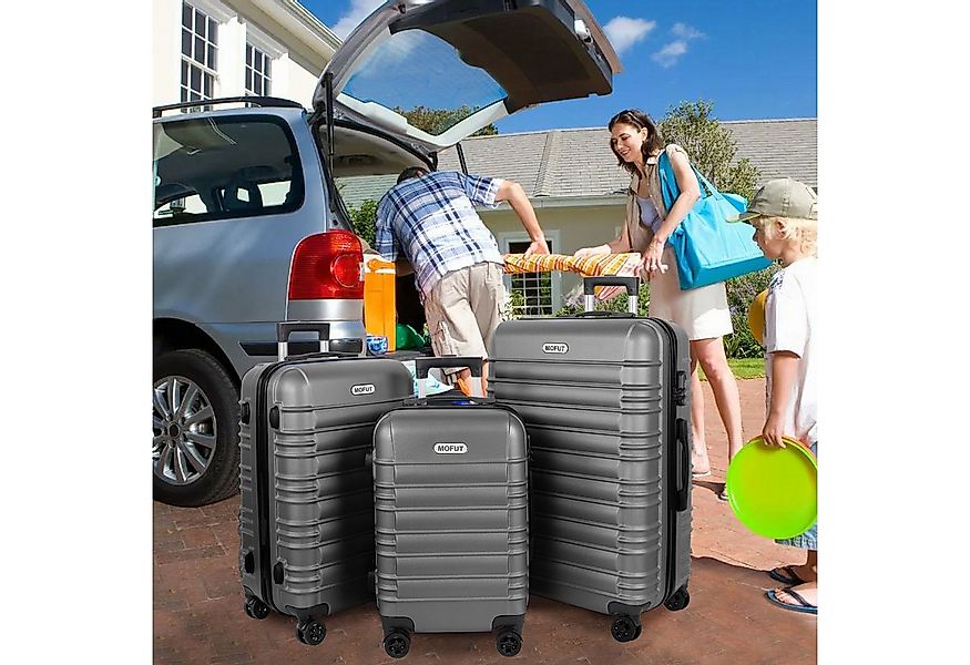 MoFut Hartschalen-Trolley Reisekoffer Trolley Großer Koffer Handgepäck Hart günstig online kaufen