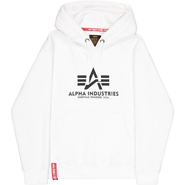 Alpha Industries  Sweatshirt Basic Hoodie - white günstig online kaufen