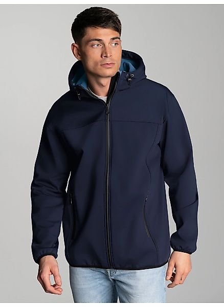 Trigema Softshelljacke "TRIGEMA Klassische Softshell–Kapuzenjacke" 1 Stk. t günstig online kaufen