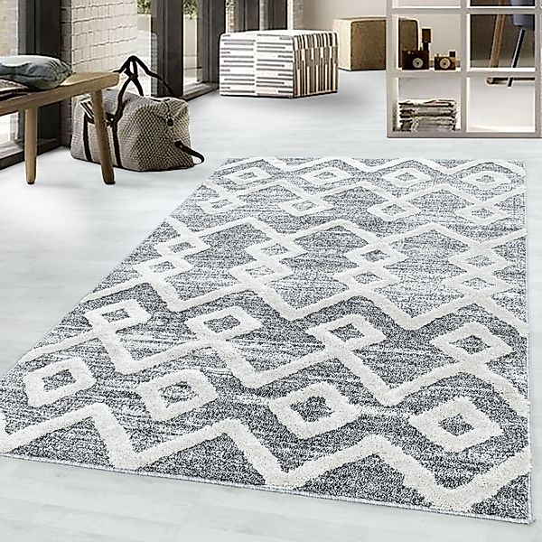 Ayyildiz Teppiche Teppich »PISA 4704«, rechteckig, 20 mm Höhe, Läufer, rund günstig online kaufen