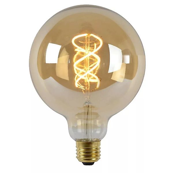 LED Leuchtmittel E27 Globe - G125 in Amber 5W 380lm 1er-Pack günstig online kaufen