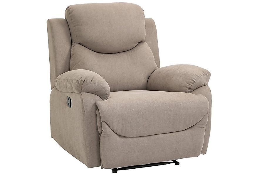 HOMCOM Relaxsessel Einzelsofa, Liege 150°, neigbarer Liegesessel (Ruhesesse günstig online kaufen