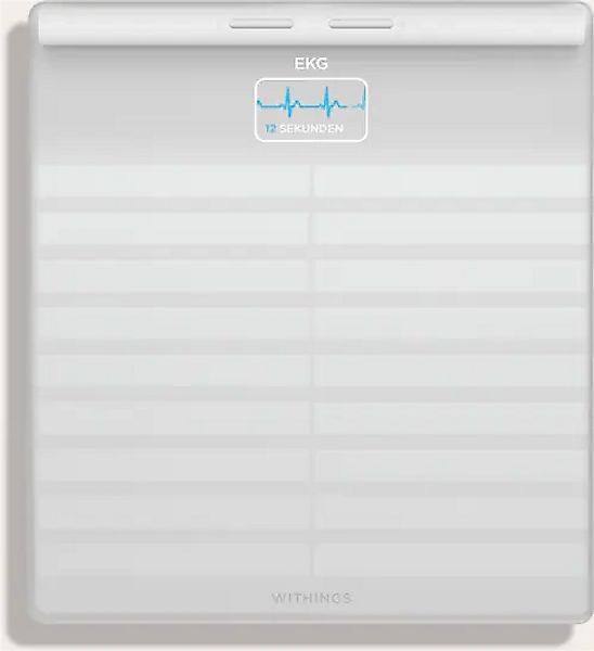 Withings Personenwaage »Body Scan« mit integriertem 6-Kanal-Elektrokardiogr günstig online kaufen