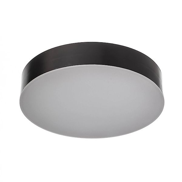 Lindby LED Deckenleuchten Lahja 9949016 mit Bewegungsmelder Modern in Schwa günstig online kaufen