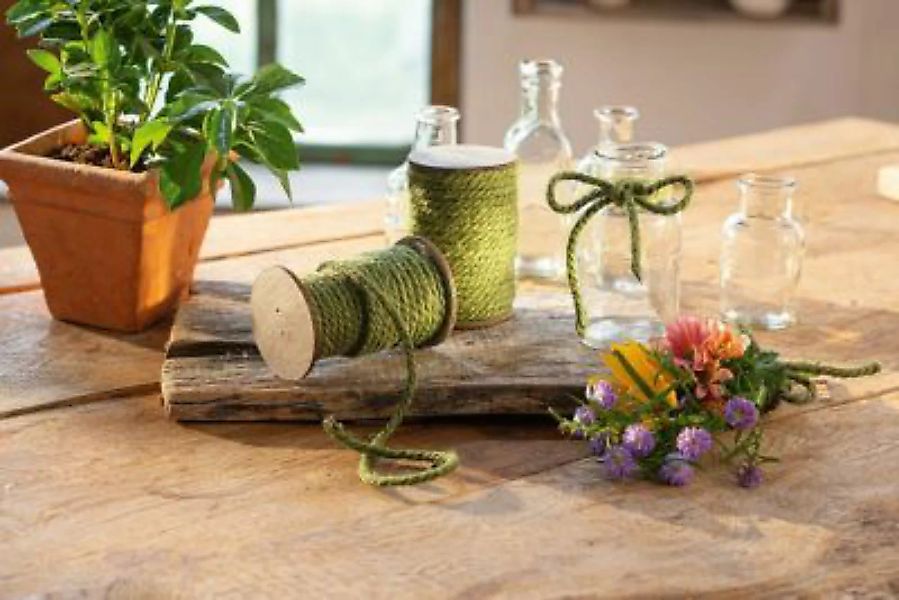 HOME Living Kordel SPAR-SET 2x Grün Dekoobjekte grün günstig online kaufen