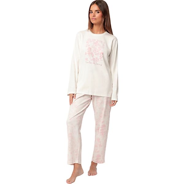 Admas  Kleider & Outfits Pyjama Hose Top Langarm Toile Von Jouy günstig online kaufen