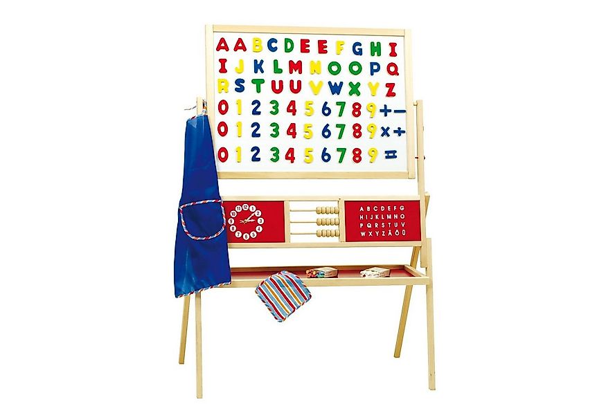 roba® Standtafel Schreibtafel mit Schürze, Kreide, Magnetbuchstaben / Zahle günstig online kaufen