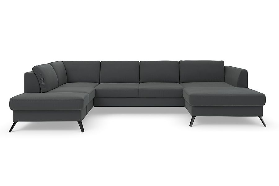 sit&more Wohnlandschaft "Olsen U-Form" inklusive Sitztiefenverstellung, wah günstig online kaufen