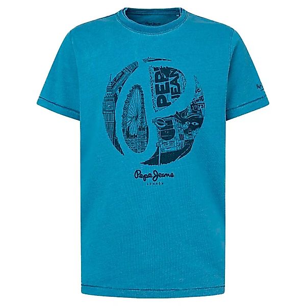 Pepe Jeans Santino  Kurzärmeliges T-shirt S Indigo günstig online kaufen