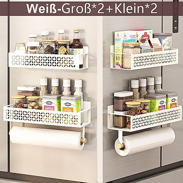 POPOLIC Gewürzregal Küchenregal Gewürzregal magnetisch, Kühlschrank günstig online kaufen