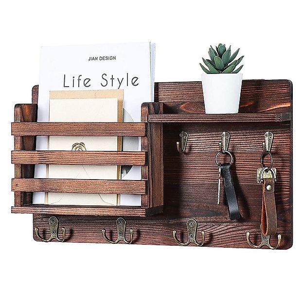 NUODWELL Schlüsselbrett Schlüsselhalter für die Wand,Wandhalterung für Post günstig online kaufen