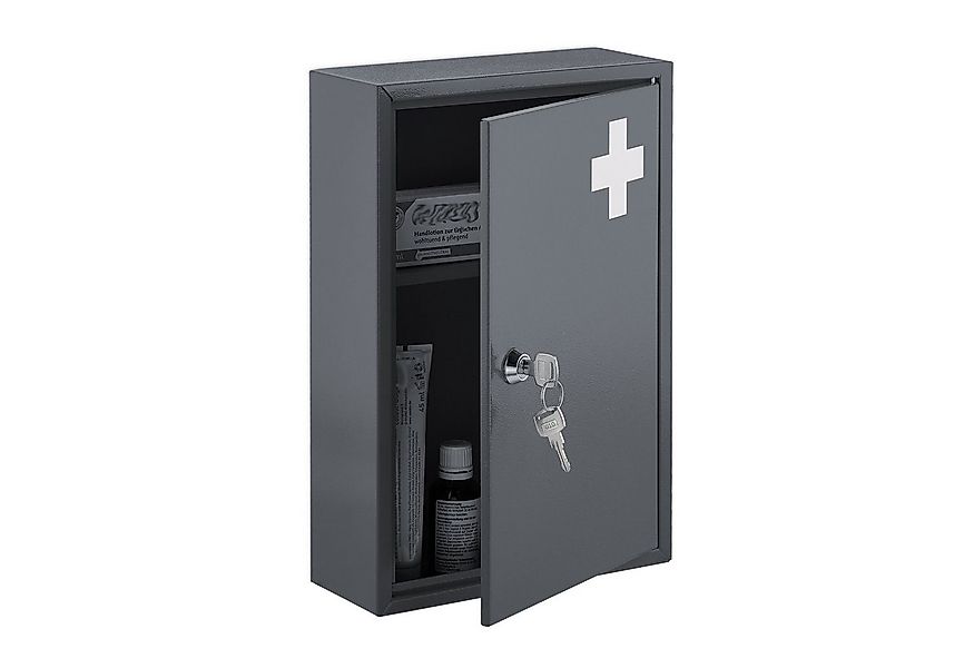 relaxdays Medizinschrank Abschließbarer Medizinschrank günstig online kaufen