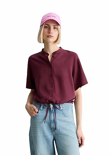 Marc OPolo DENIM Kurzarmbluse "aus TENCEL™ Lyocell" günstig online kaufen