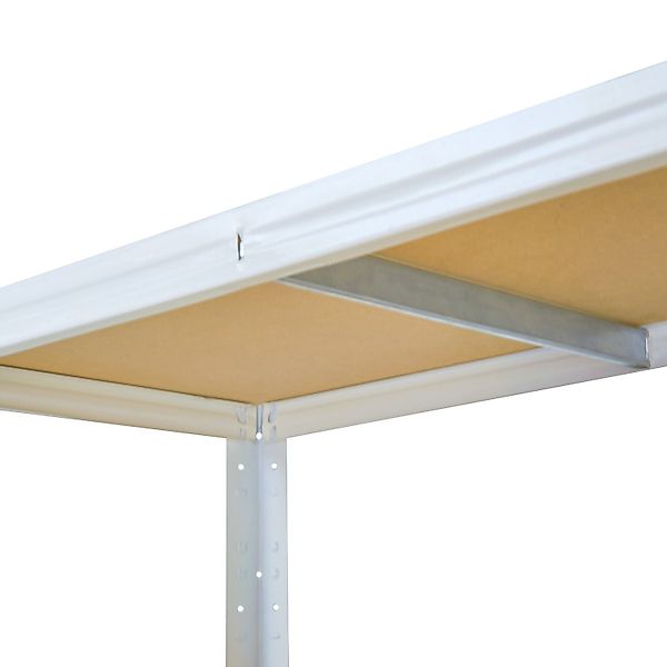 shelfplaza Schwerlastregal HOME, 180x90x40cm weiß, 5 günstig online kaufen