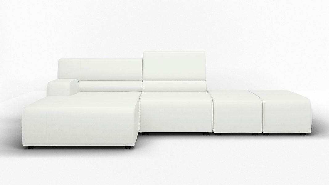 Egoitaliano Ecksofa »Babouche, Designsofa mit außergewöhnlichem Sitzkomfort günstig online kaufen