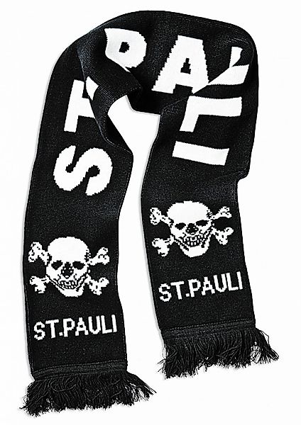 FC St. Pauli Schal "FC St. Pauli Schal FC St. Pauli Totenkopf" günstig online kaufen