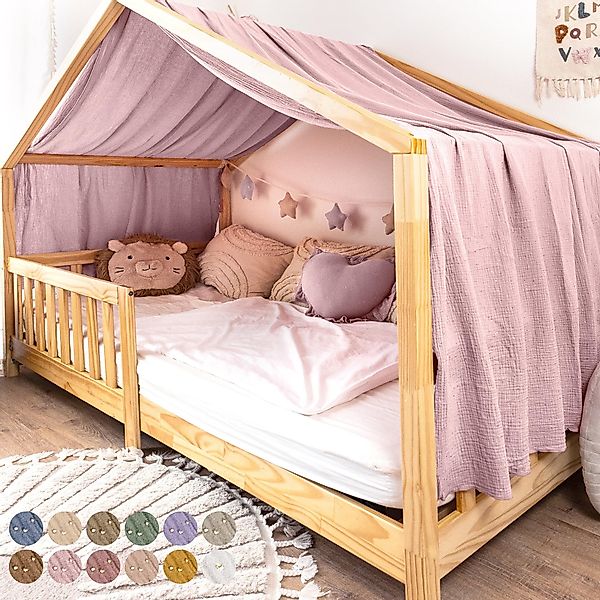 lilimaus Betthimmel Musselin Hausbett Himmel Kinderzimmer günstig online kaufen