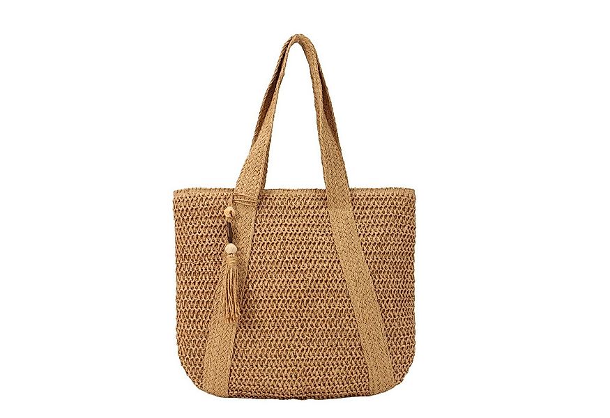Coonoor Strandtasche mit reißverschluss, Große Strandtasche für Damen, Umhä günstig online kaufen