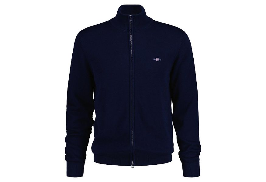 Gant Sweatshirt Herren Strickjacke Baumwolle günstig online kaufen