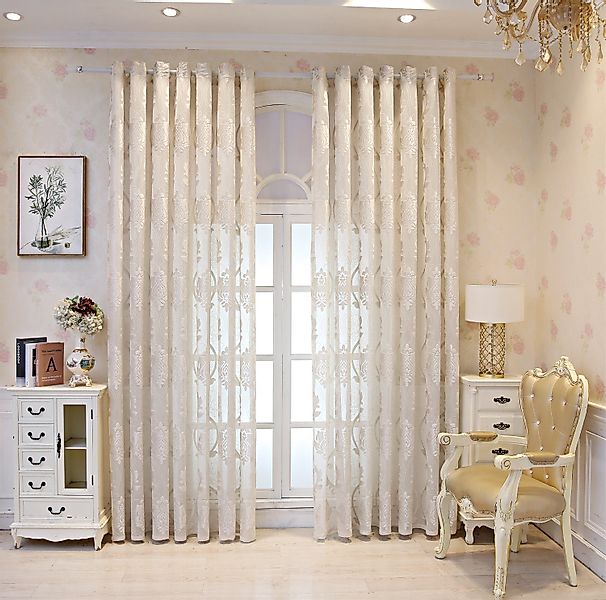 BYSURE Gardine, Ösen (2 St), halbtransparent, günstig online kaufen