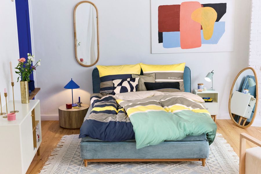 TOM TAILOR HOME Bettwäsche "Carl in Gr. 135x200 oder 155x220 cm" 3 tlg. mit günstig online kaufen