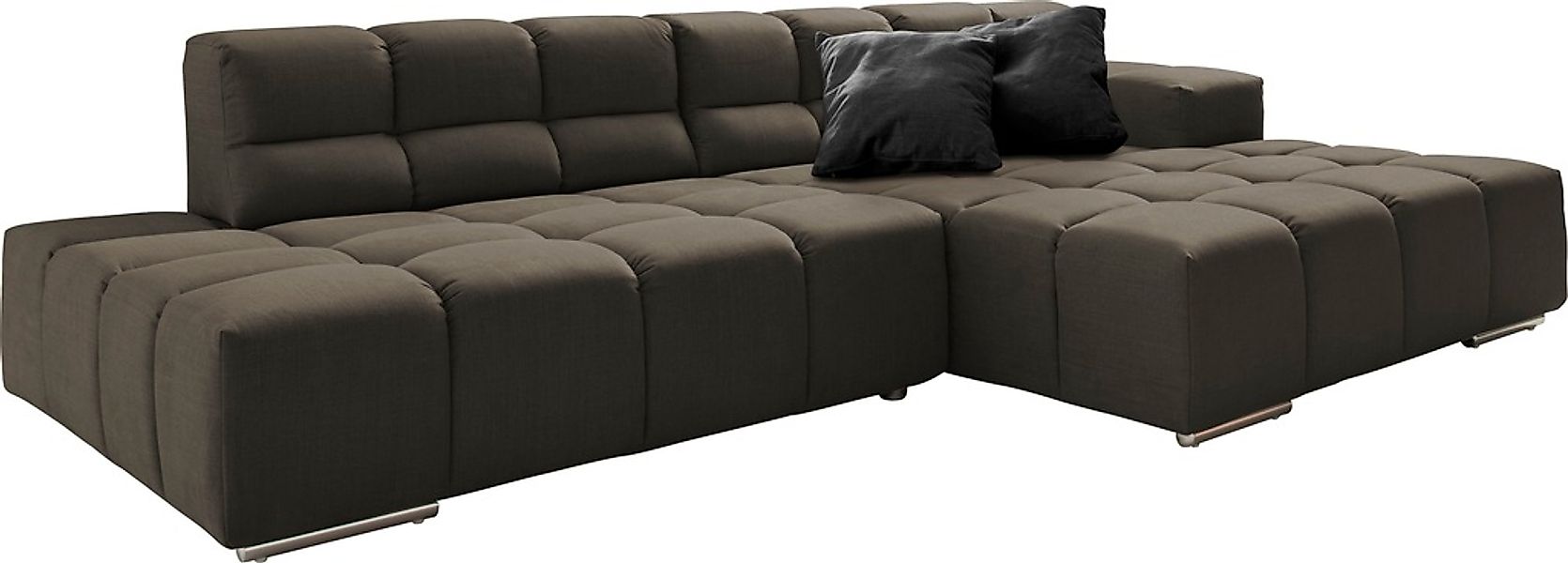 designwerk Ecksofa "Temple, Designsofa trifft hohen Sitzkomfort, L-Form" mi günstig online kaufen