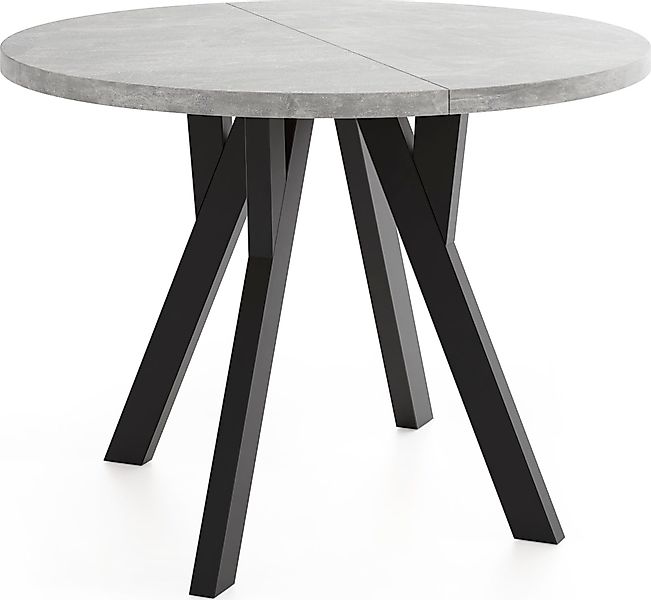 WFL GROUP Esstisch Avero Black (vier günstig online kaufen