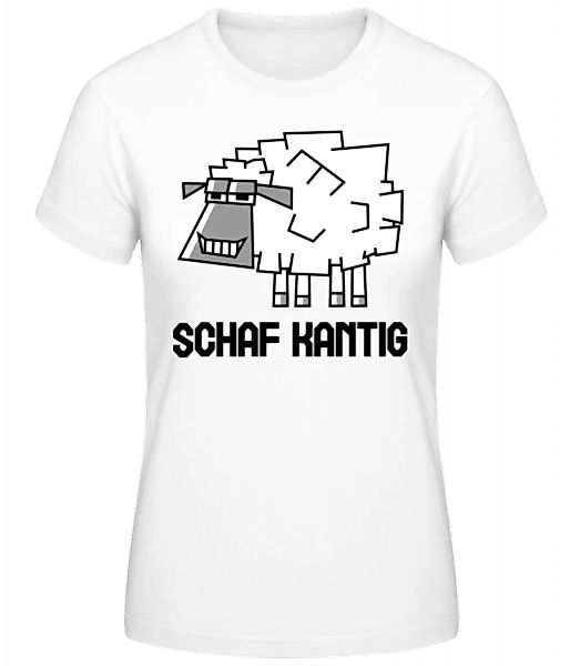 Schaf Kantig · Frauen Basic T-Shirt günstig online kaufen