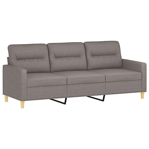 vidaXL 3-Sitzer-Sofa Taupe 180 cm Stoff 359250 günstig online kaufen