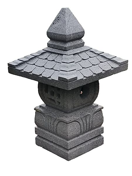IDYL Gartenfigur Lavastein Laterne Yukimi, Lavastein günstig online kaufen