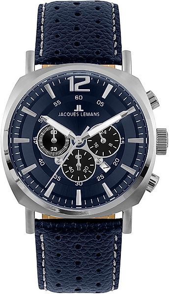 Jacques Lemans Chronograph Lugano 1-1645Q, Quarzuhr, Armbanduhr, Herrenuhr, günstig online kaufen