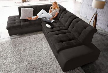 sit&more Ecksofa "Pale L-Form" inklusive Kopfteilverstellung, wahlweise mit günstig online kaufen