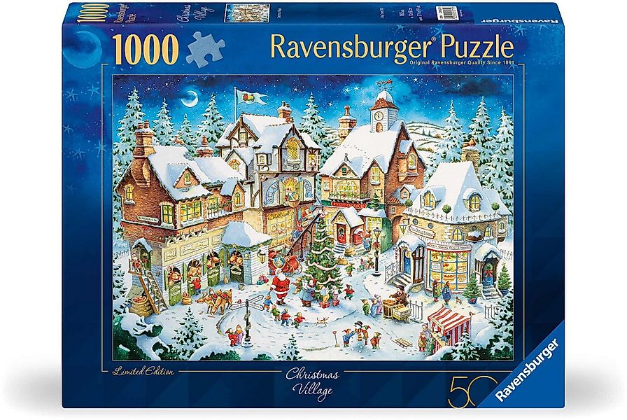 Ravensburger Puzzle 1000 Teile Puzzle 50th Aniv.Christmas Lim.Ed.No28 12001 günstig online kaufen