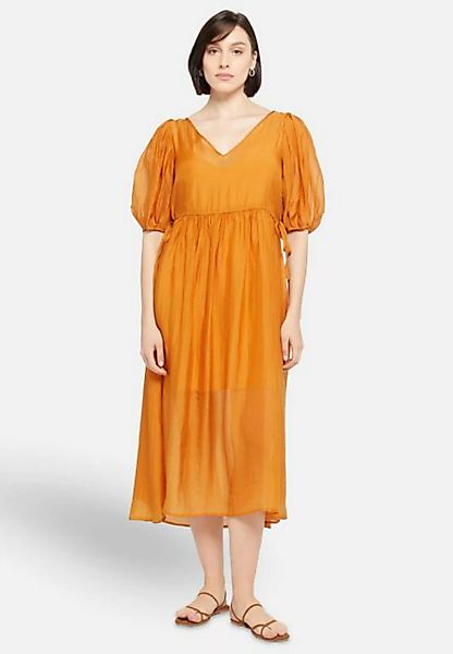 Lawrence Grey Midikleid Kleid Mit Unterkleid Und Puffärmel günstig online kaufen