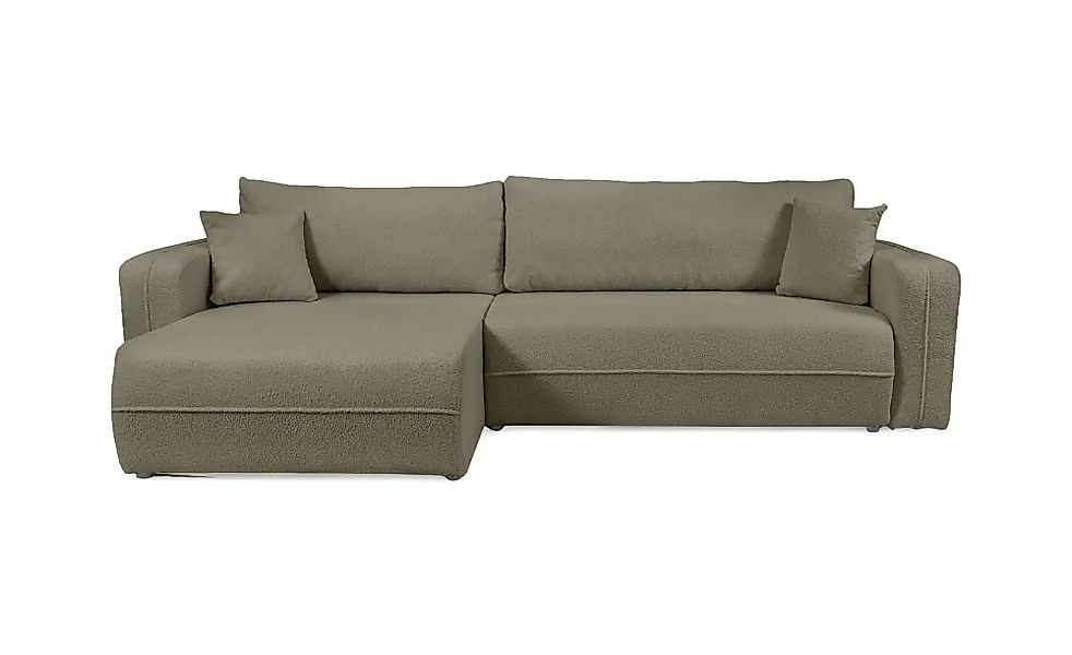 Ecksofa mit Schlaffunktion Oreon ¦ braun ¦ Maße (cm): B: 272 H: 82 Polsterm günstig online kaufen