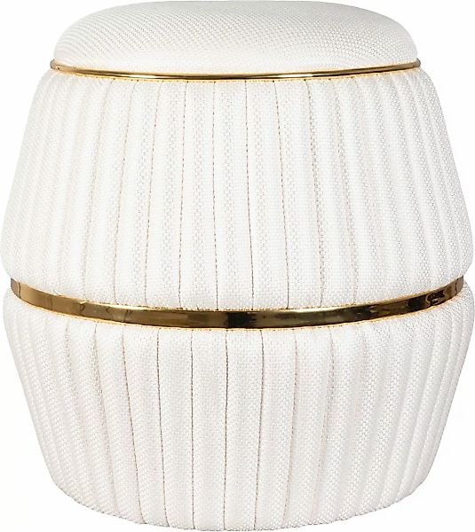 Kayoom Sitzhocker "Hocker Doric, trendiger Look, ästhetische Farbgebung, sc günstig online kaufen