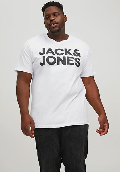 Jack & Jones PlusSize Rundhalsshirt "CORP LOGO TEE" günstig online kaufen