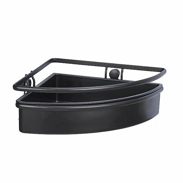 Wenko Eckablage Molinella 30 cm x 8 cm x 21,5 cm Edelstahl-Kunststoff Schwa günstig online kaufen