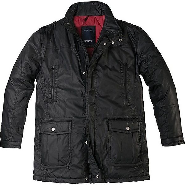 north 56 4 Winterjacke Winterjacke schwarz North 56°4 by Allsize Übergröße günstig online kaufen