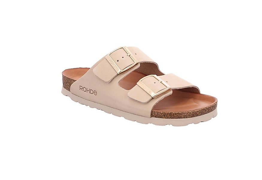 Rohde Alba Pantolette Sommerschuh, Hausschuh mit zwei Schnallenverschlüsse günstig online kaufen