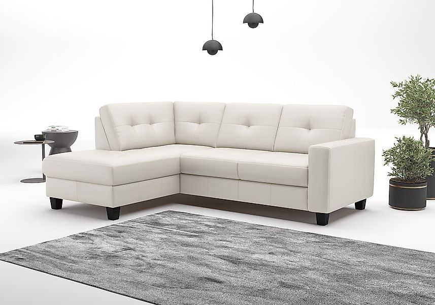 Home affaire Ecksofa "Varese" wahlweise mit Bettfunktion und Bettkasten günstig online kaufen