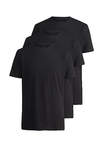 OLYMP T-Shirt (Packung, 3-tlg., 3er) Rundhalsausschnitt, modern fit, reine günstig online kaufen