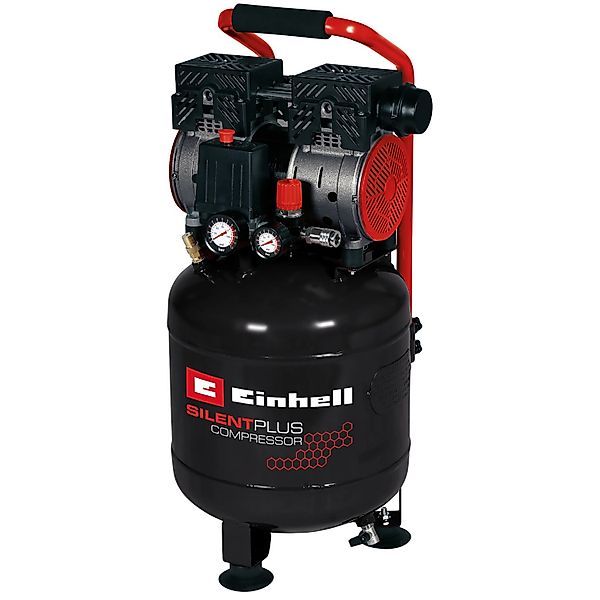 Einhell Kompressor TE-AC 135/24 Silent Plus, 1450 W, max. 8 bar, 24 l günstig online kaufen