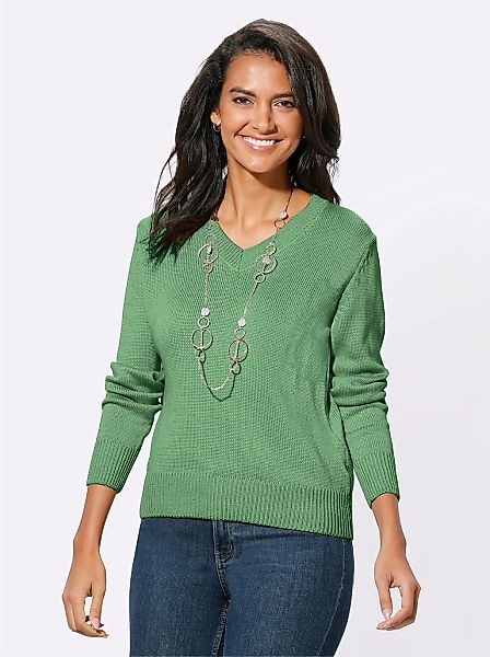 Casual Looks V-Ausschnitt-Pullover "Pullover" günstig online kaufen