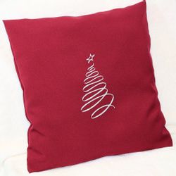 Primawela Kissenbezug Weihnachten Bezug mit Stickerei günstig online kaufen