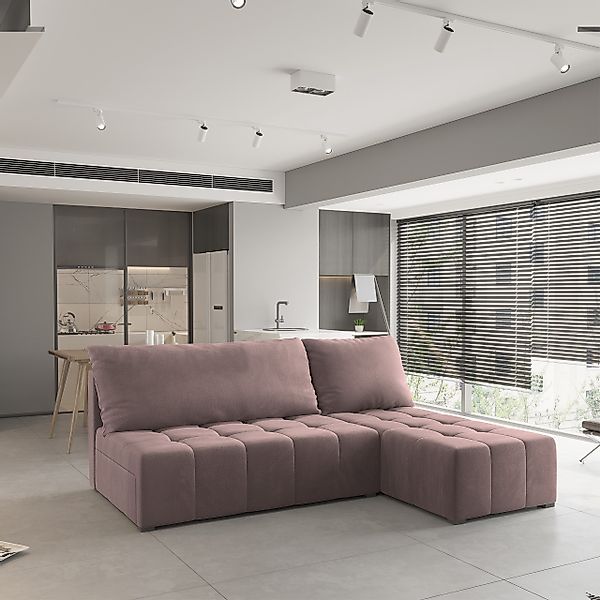 Masseno Ecksofa DOMIRA mit Schlaffunktion L-Form, günstig online kaufen